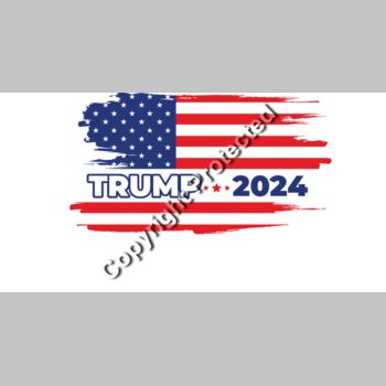 trump american flag 2024 election themed graphics Thumbnail