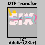 DTF Transfer 12" Thumbnail