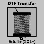 DTF Transfer 12" Thumbnail