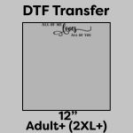 DTF Transfer 12" Thumbnail