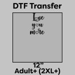 DTF Transfer 12" Thumbnail