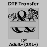 DTF Transfer 12" Thumbnail