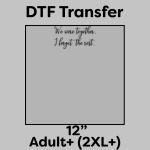 DTF Transfer 12" Thumbnail