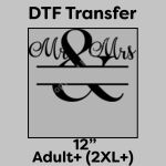 DTF Transfer 12" Thumbnail