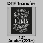 DTF Transfer 12" Thumbnail