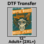 DTF Transfer 12" Thumbnail