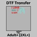 DTF Transfer 12" Thumbnail