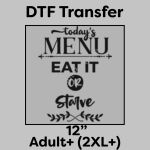 DTF Transfer 12" Thumbnail