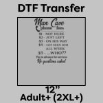 DTF Transfer 12" Thumbnail