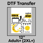 DTF Transfer 12" Thumbnail