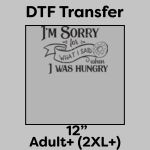 DTF Transfer 12" Thumbnail