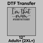 DTF Transfer 12" Thumbnail