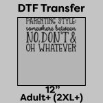 DTF Transfer 12" Thumbnail