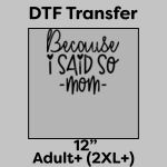 DTF Transfer 12" Thumbnail