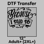 DTF Transfer 12" Thumbnail