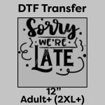 DTF Transfer 12" Thumbnail