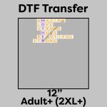 DTF Transfer 12" Thumbnail