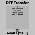 DTF Transfer 12" Thumbnail