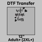 DTF Transfer 12" Thumbnail