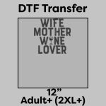 DTF Transfer 12" Thumbnail