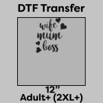 DTF Transfer 12" Thumbnail