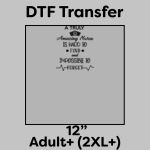 DTF Transfer 12" Thumbnail