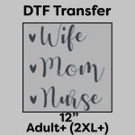 DTF Transfer 12" Thumbnail