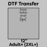 DTF Transfer 12" Thumbnail