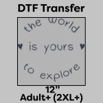 DTF Transfer 12" Thumbnail