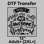 DTF Transfer 12" Thumbnail