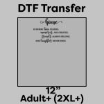 DTF Transfer 12" Thumbnail