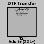 DTF Transfer 12" Thumbnail