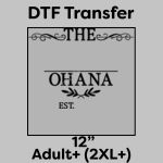 DTF Transfer 12" Thumbnail