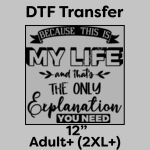 DTF Transfer 12" Thumbnail