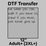 DTF Transfer 12" Thumbnail