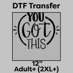 DTF Transfer 12" Thumbnail