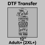 DTF Transfer 12" Thumbnail