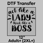 DTF Transfer 12" Thumbnail