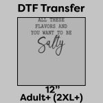 DTF Transfer 12" Thumbnail