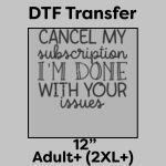 DTF Transfer 12" Thumbnail