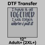 DTF Transfer 12" Thumbnail