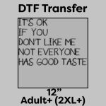 DTF Transfer 12" Thumbnail