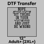 DTF Transfer 12" Thumbnail