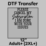 DTF Transfer 12" Thumbnail