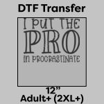 DTF Transfer 12" Thumbnail