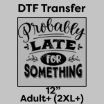 DTF Transfer 12" Thumbnail