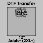 DTF Transfer 12" Thumbnail