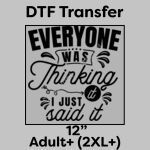 DTF Transfer 12" Thumbnail