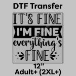 DTF Transfer 12" Thumbnail