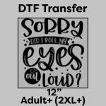 DTF Transfer 12" Thumbnail